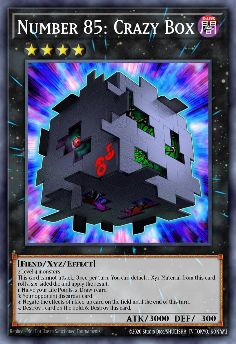 Number 85: Crazy Box — Yu-Gi-Oh! card