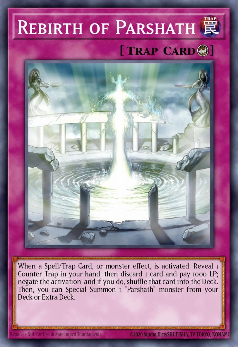 Rebirth of Parshath — Structure Deck: Wave of Light Yu-Gi-Oh! card by KAZUKI TAKAHASHI