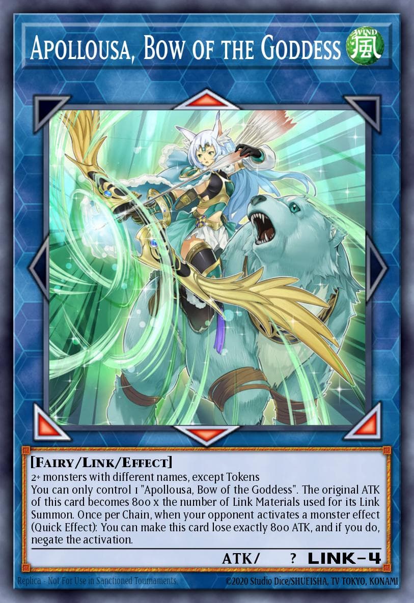 Apollousa, Bow of the Goddess — Yu-Gi-Oh! card