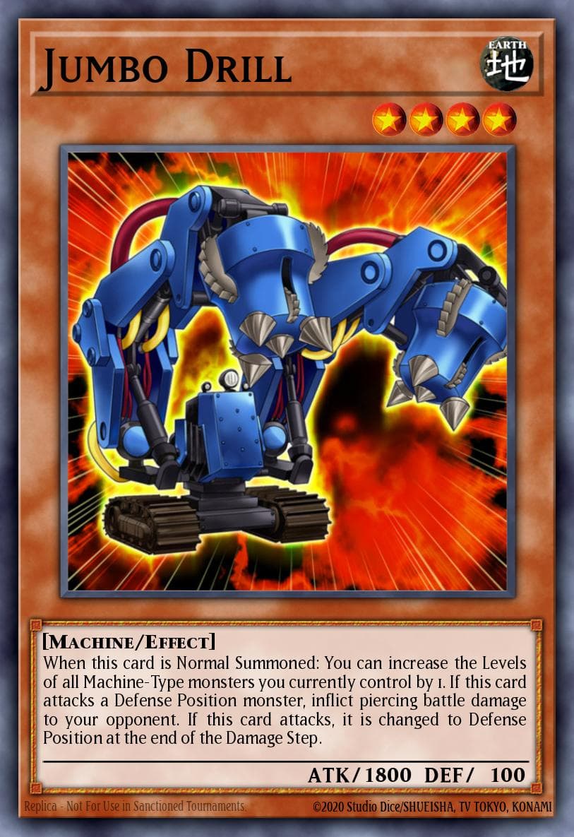 Jumbo Drill — Yu-Gi-Oh! card