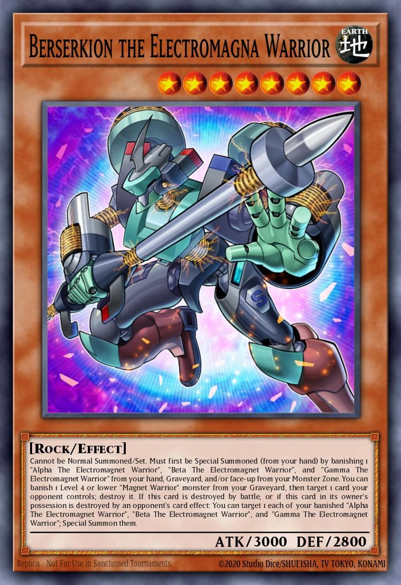 Berserkion the Electromagna Warrior — Structure Deck: Yugi Muto