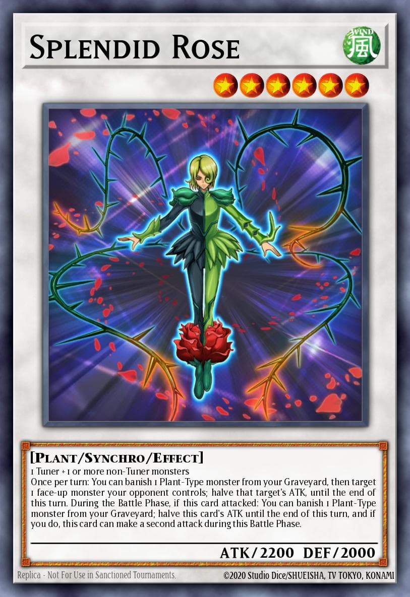 Splendid Rose — Legendary 5D's Decks