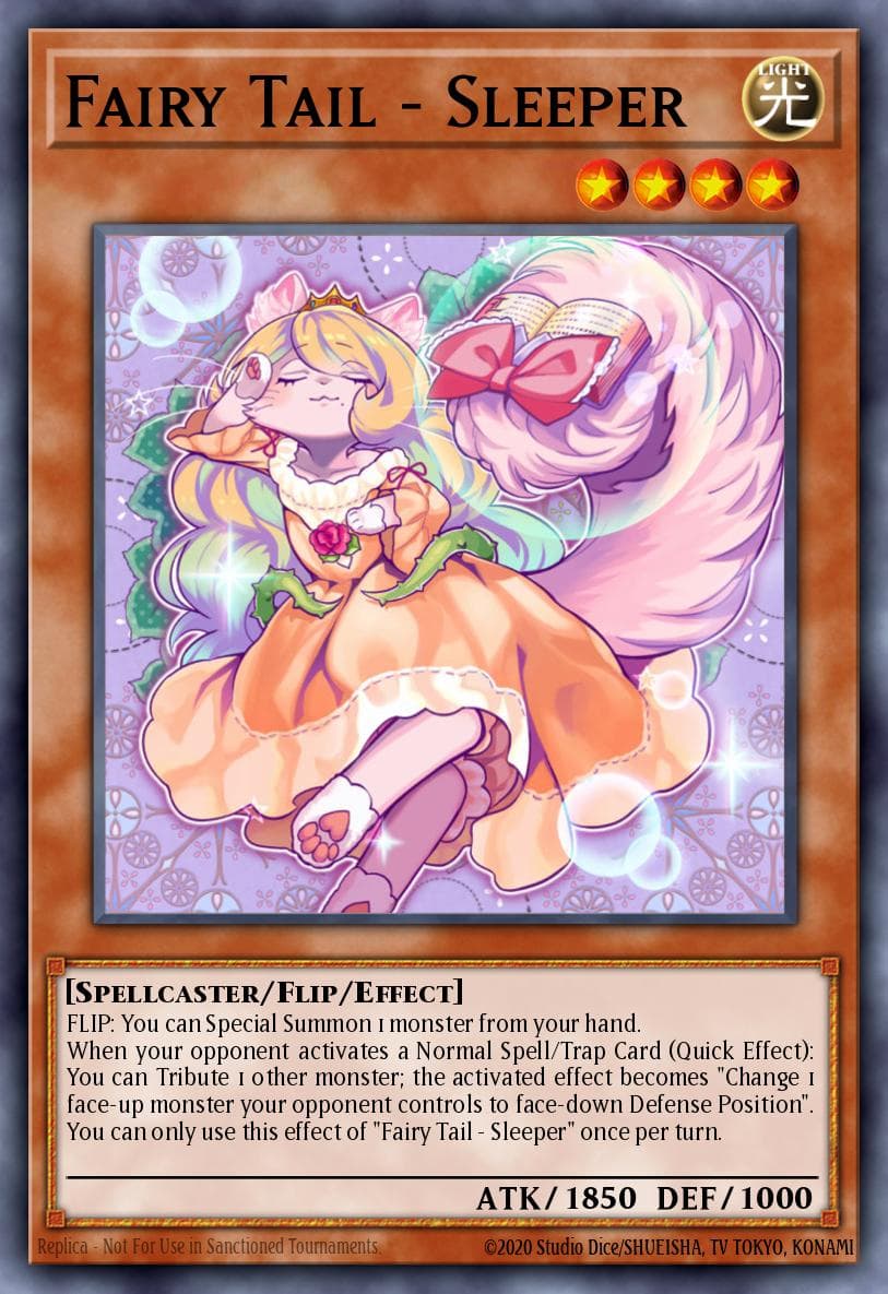 Fairy Tail - Sleeper — Structure Deck: Shaddoll Showdown Yu-Gi-Oh! card by KAZUKI TAKAHASHI