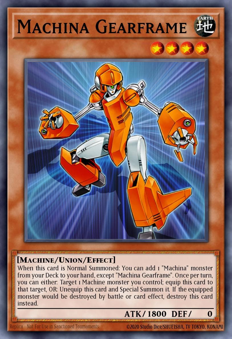 Machina Gearframe — Yu-Gi-Oh! card