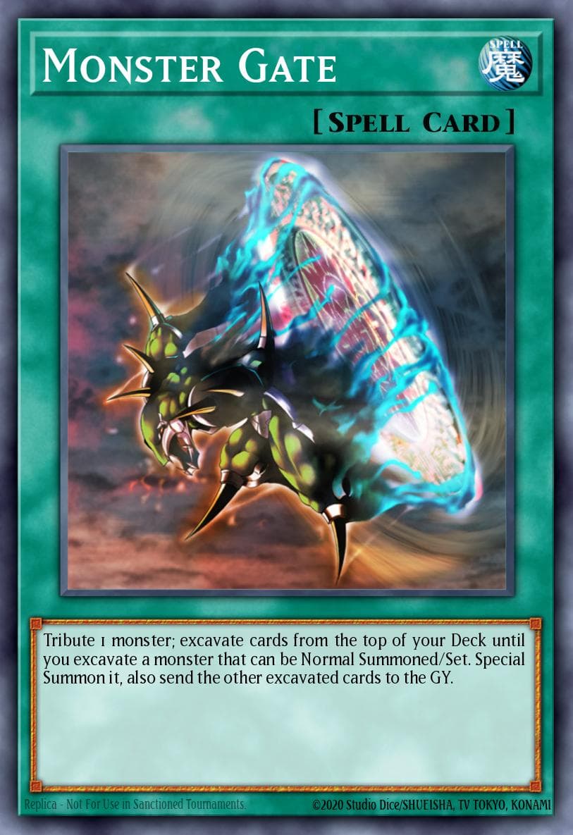 Monster Gate — Yu-Gi-Oh! card