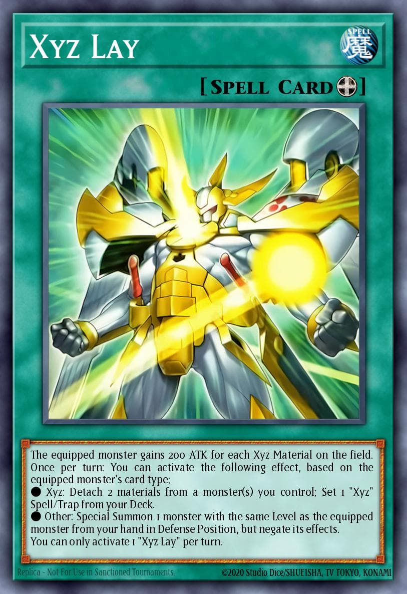 Xyz Lay — Duelist's Advance Yu-Gi-Oh! card by TDU-ENG088