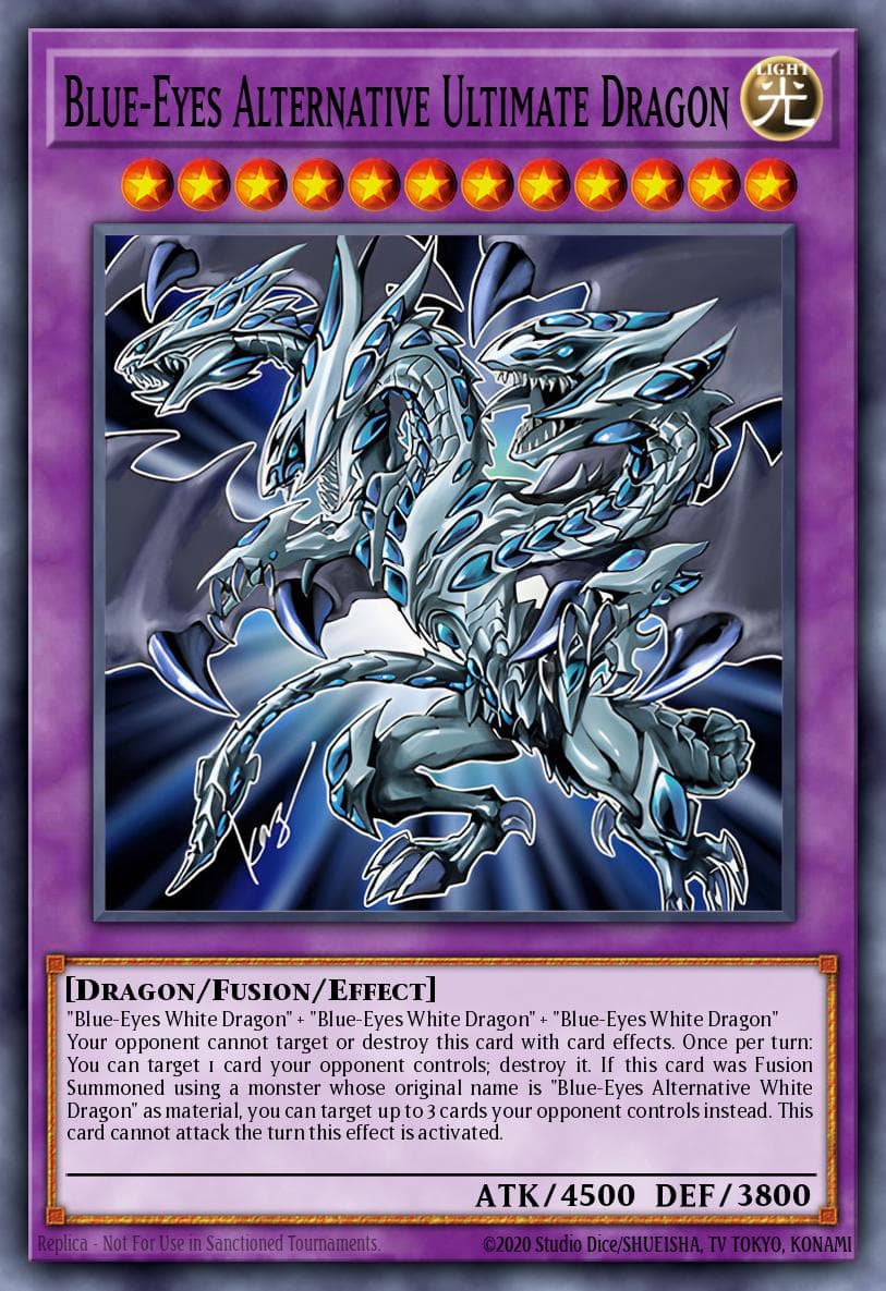 Blue-Eyes Alternative Ultimate Dragon — Yu-Gi-Oh! card