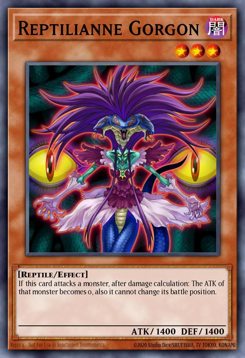 Reptilianne Gorgon — Battle Pack 3: Monster League