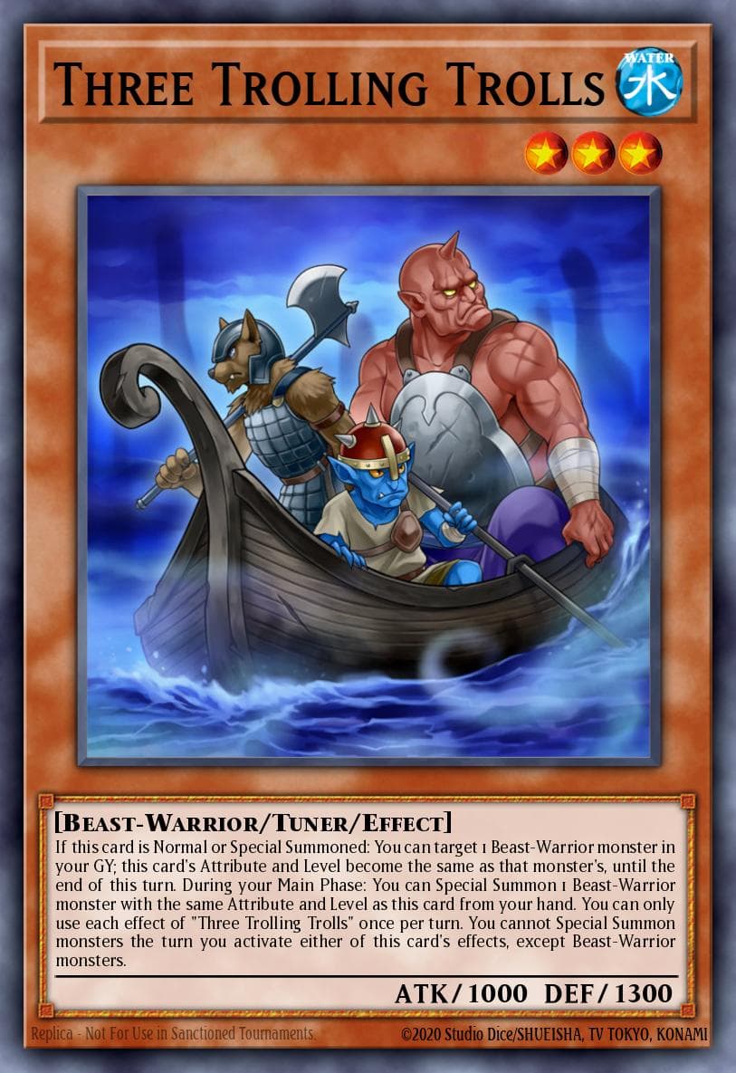 Three Trolling Trolls — 2019 Gold Sarcophagus Tin Mega Pack