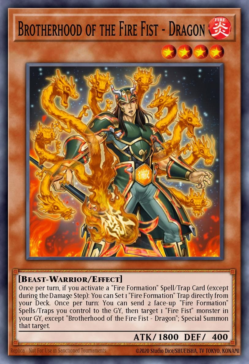 Brotherhood of the Fire Fist - Dragon — Cosmo Blazer