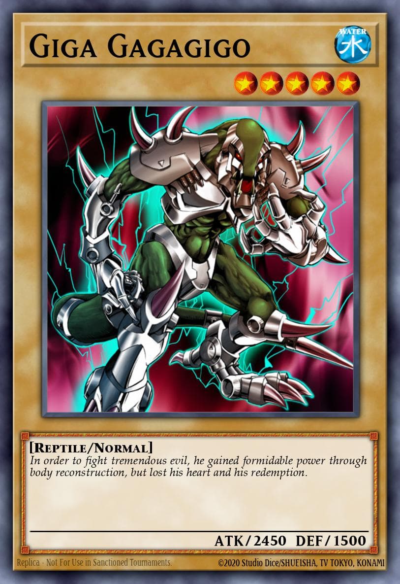 Giga Gagagigo — Dark Revelation Volume 2 Yu-Gi-Oh! card by KAZUKI TAKAHASHI
