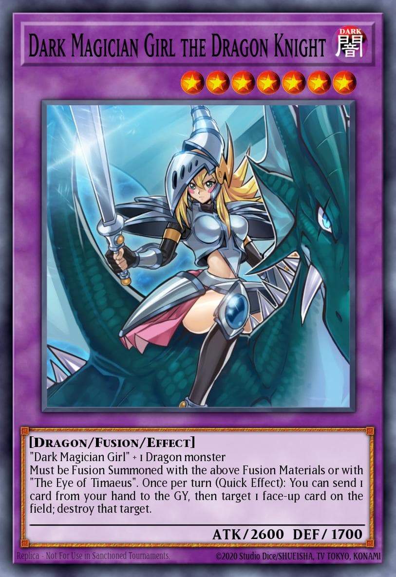 Dark Magician Girl the Dragon Knight — Dragons of Legend: Unleashed