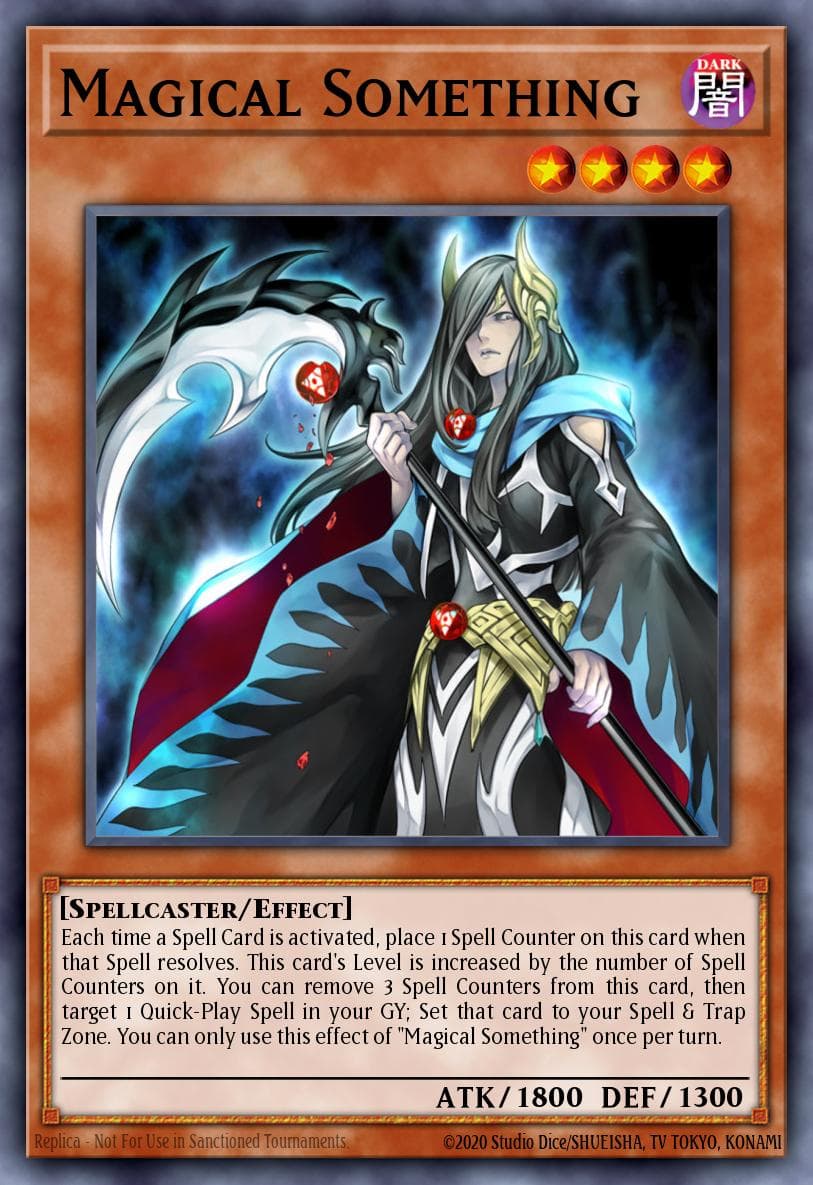 Magical Something — Structure Deck: Order of the Spellcasters Yu-Gi-Oh! card by KAZUKI TAKAHASHI