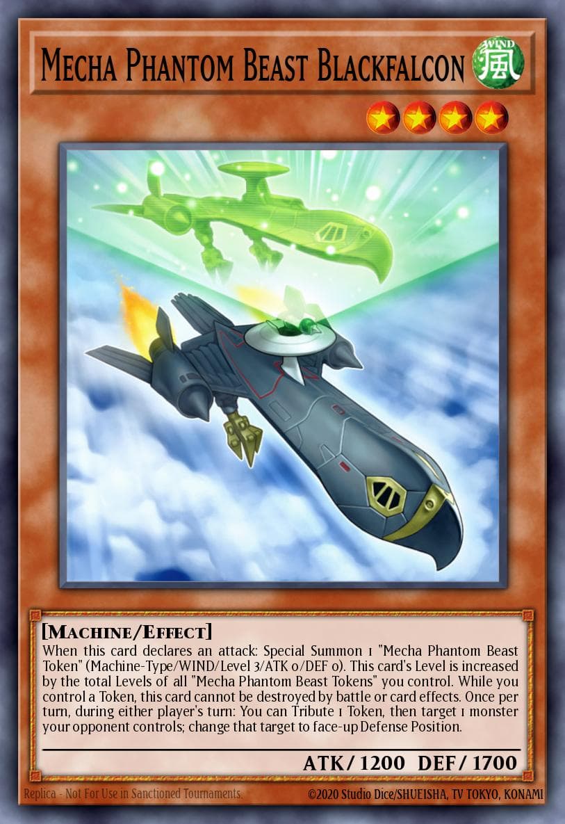 Mecha Phantom Beast Blackfalcon — 2014 Mega-Tin Mega Pack