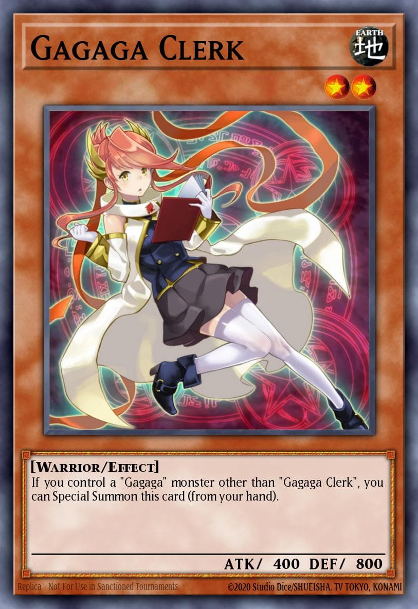 Gagaga Clerk — Cosmo Blazer Yu-Gi-Oh! card by KAZUKI TAKAHASHI