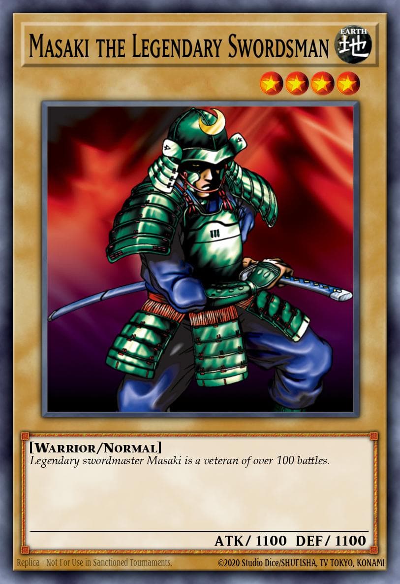 Masaki the Legendary Swordsman — Legend of Blue Eyes White Dragon (Worldwide English)