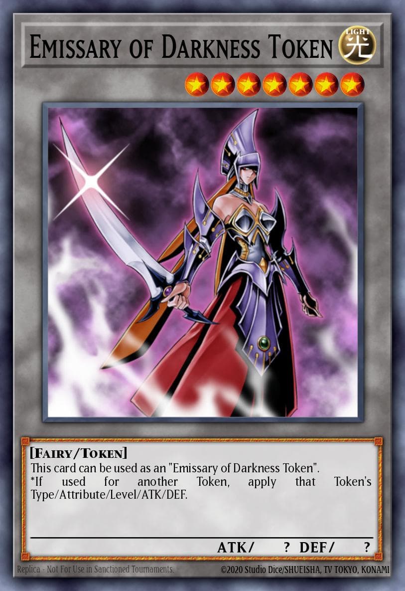 Emissary of Darkness Token — ygo-unknown