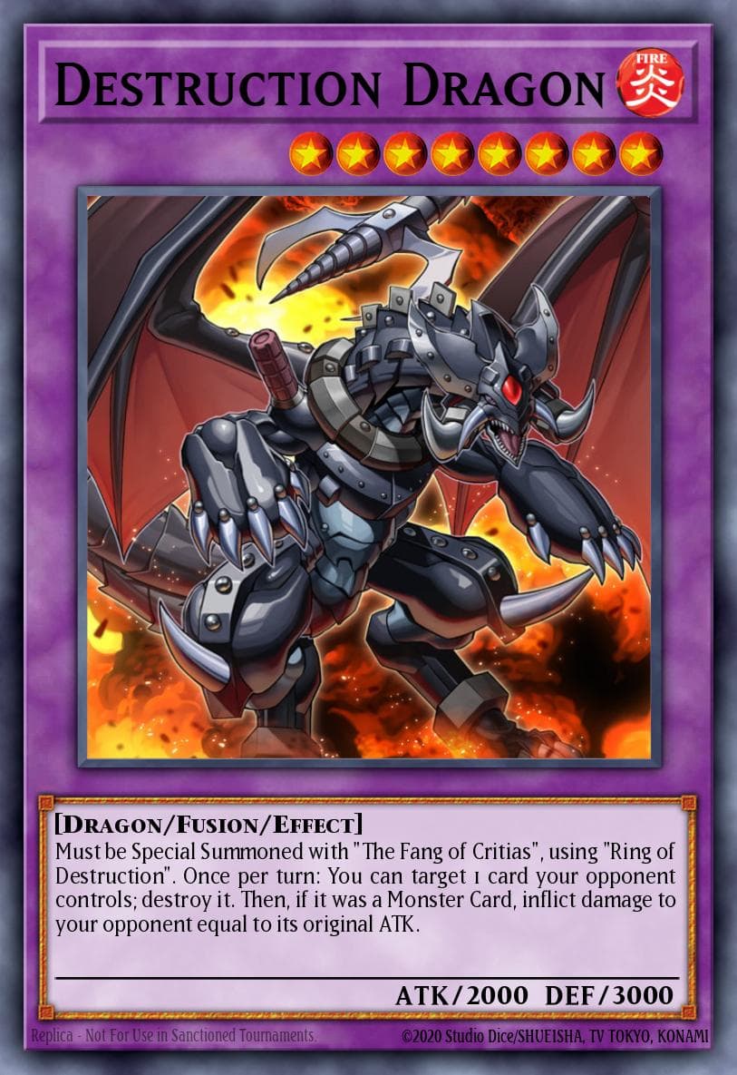 Destruction Dragon — Legendary Collection Kaiba Yu-Gi-Oh! card by KAZUKI TAKAHASHI