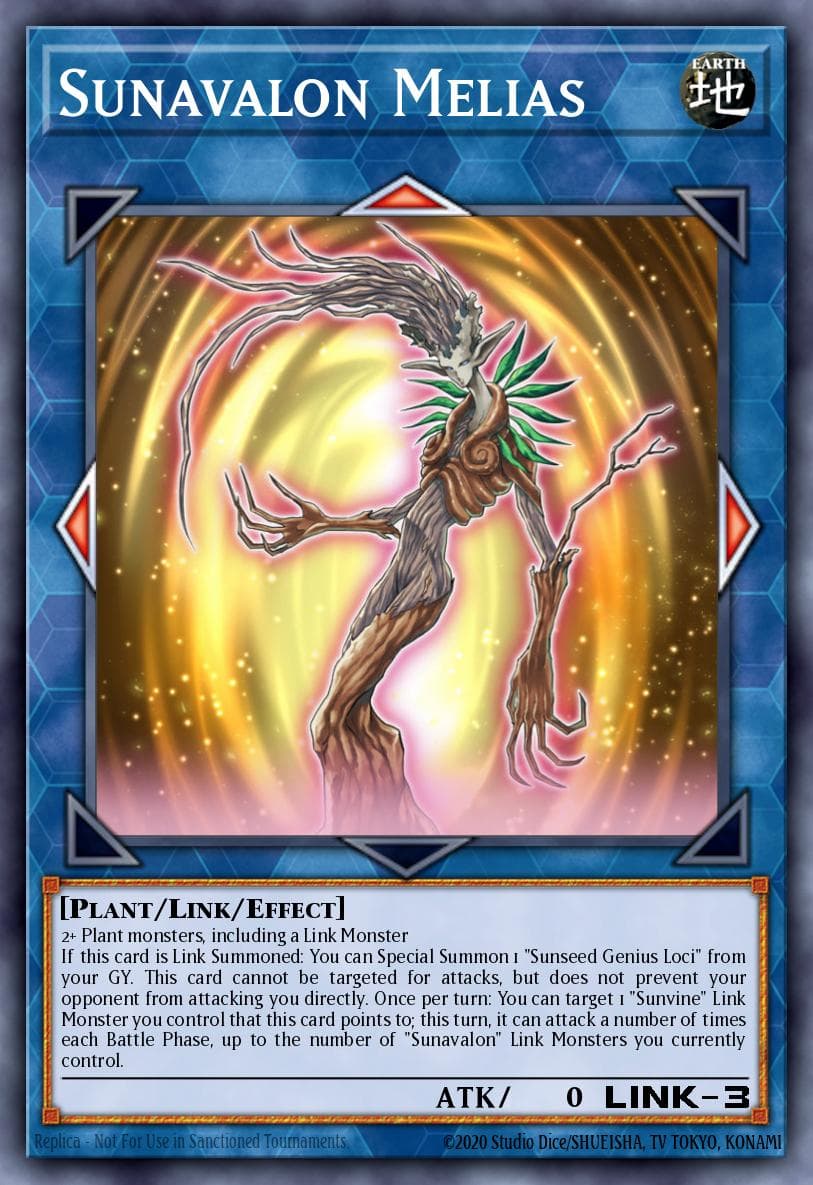 Sunavalon Melias — Lightning Overdrive Yu-Gi-Oh! card by SIRA