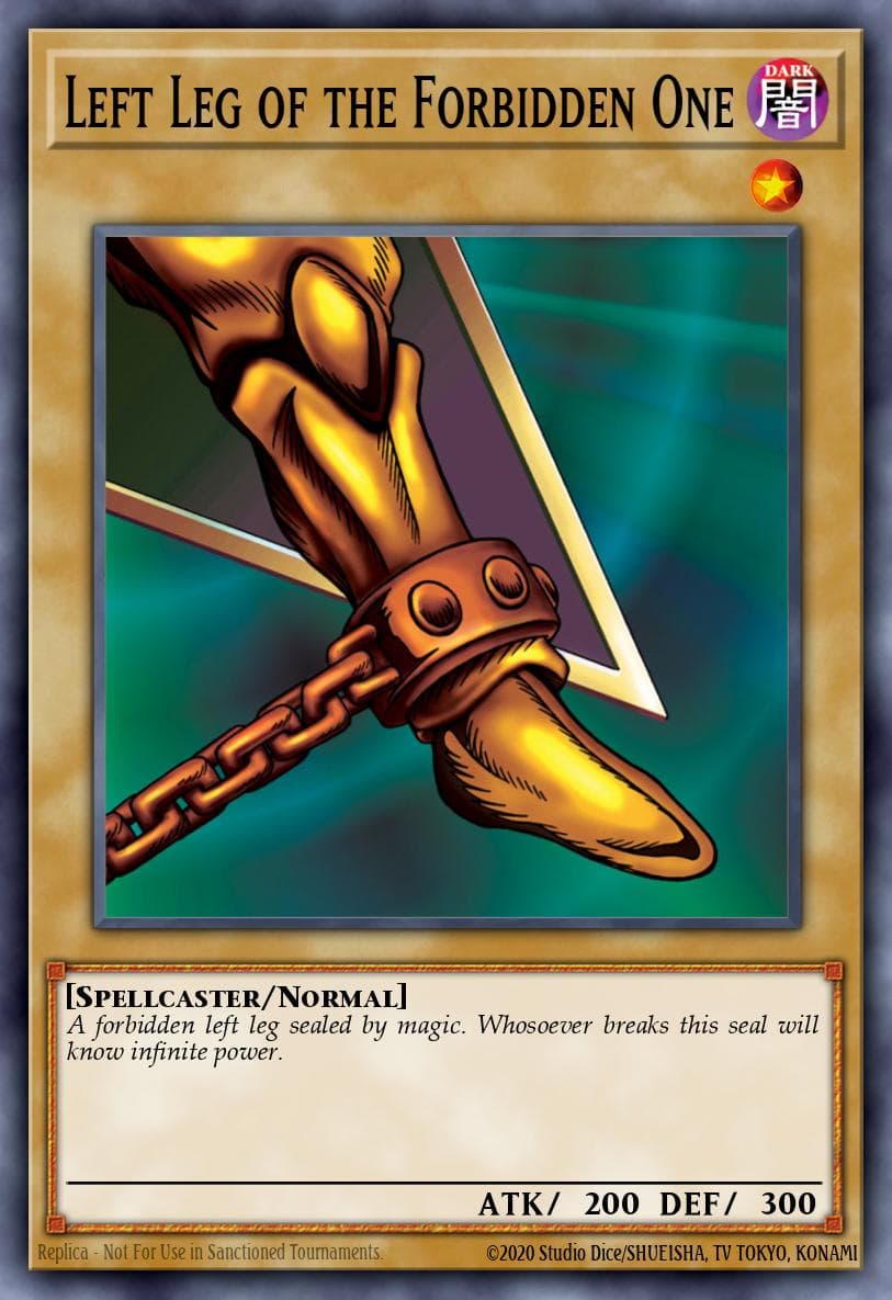 Left Leg of the Forbidden One — GX Ultimate Beginner's Pack 1