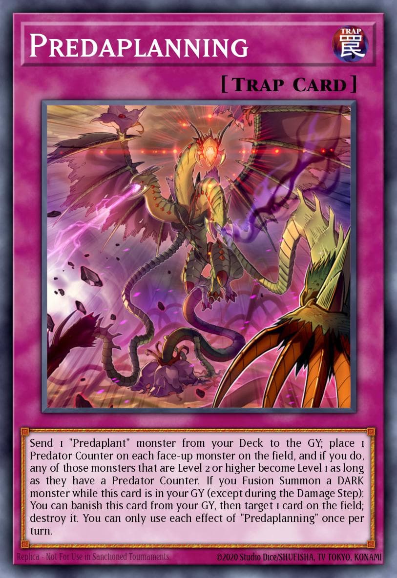 Predaplanning — Legendary Duelists: Immortal Destiny Yu-Gi-Oh! card by KATSUKI TAKAHASHI