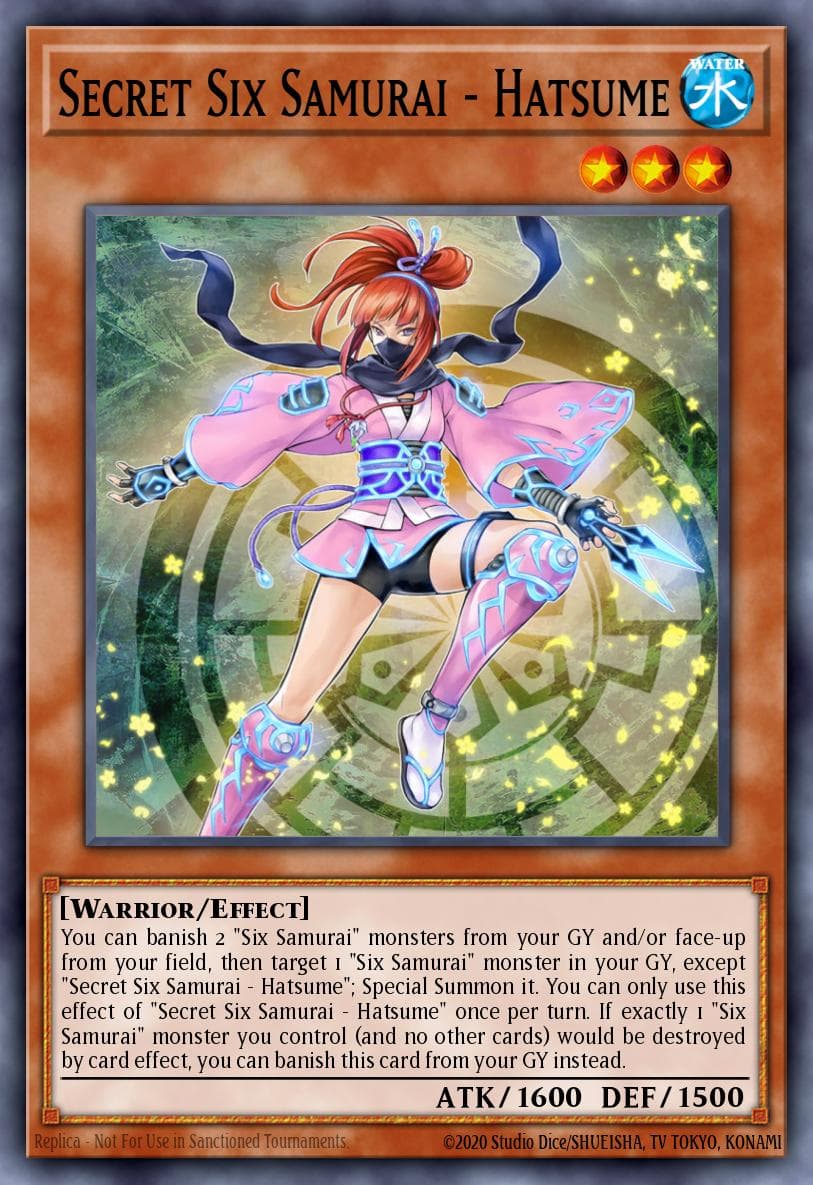 Secret Six Samurai - Hatsume — Spirit Warriors