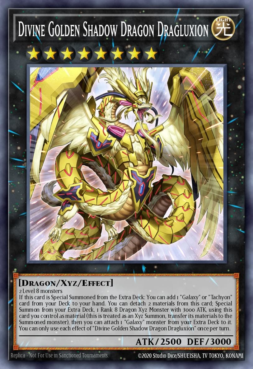 Divine Golden Shadow Dragon Dragluxion — Maze of the Master