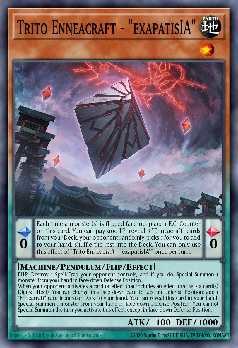 Trito Enneacraft - "exapatisIA" — ygo-unknown
