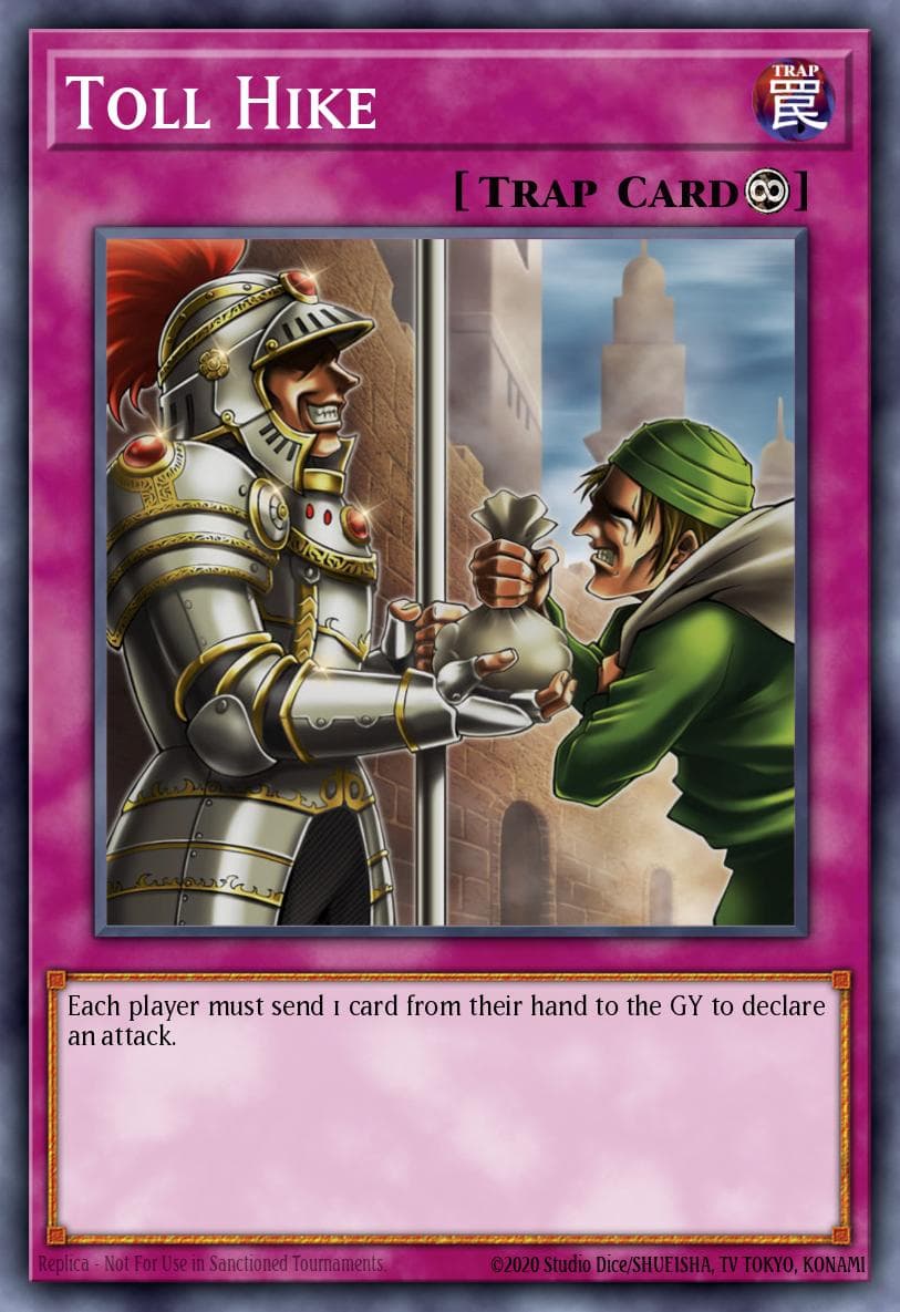 Toll Hike — Soul Fusion Yu-Gi-Oh! card by KAZUKI TAKAHASHI