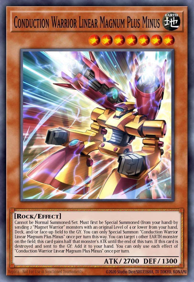Conduction Warrior Linear Magnum Plus Minus — Burst Protocol