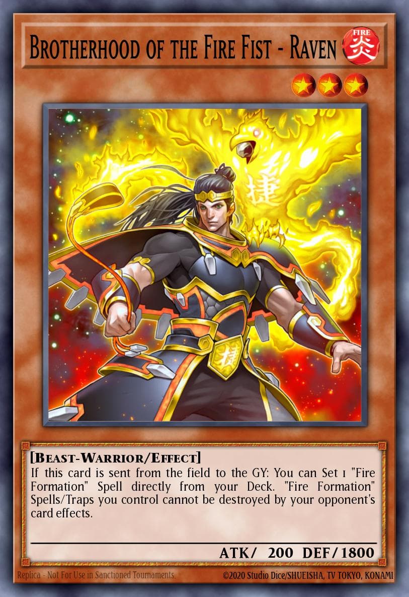 Brotherhood of the Fire Fist - Raven — Astral Pack 2