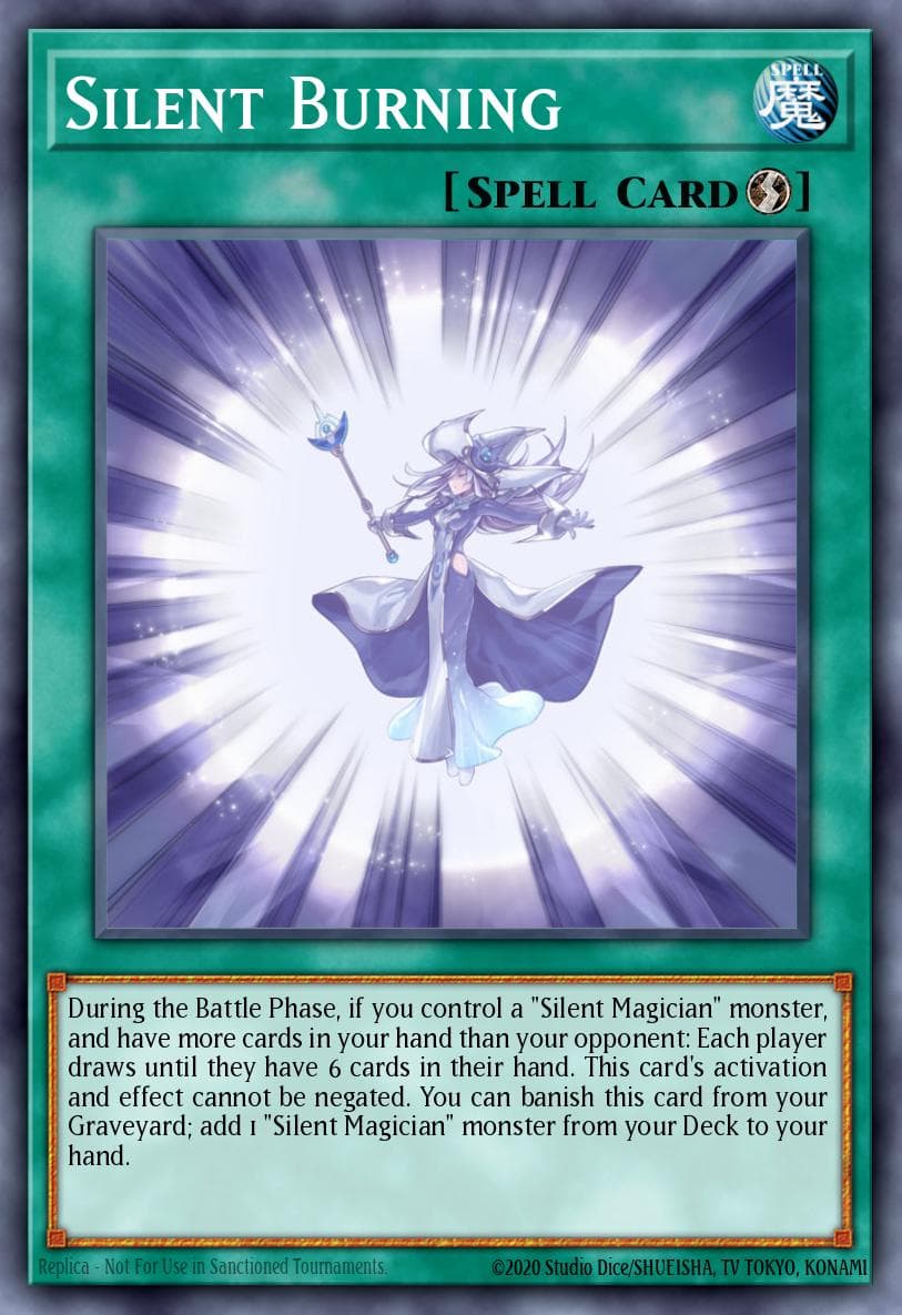Silent Burning — Yu-Gi-Oh! card
