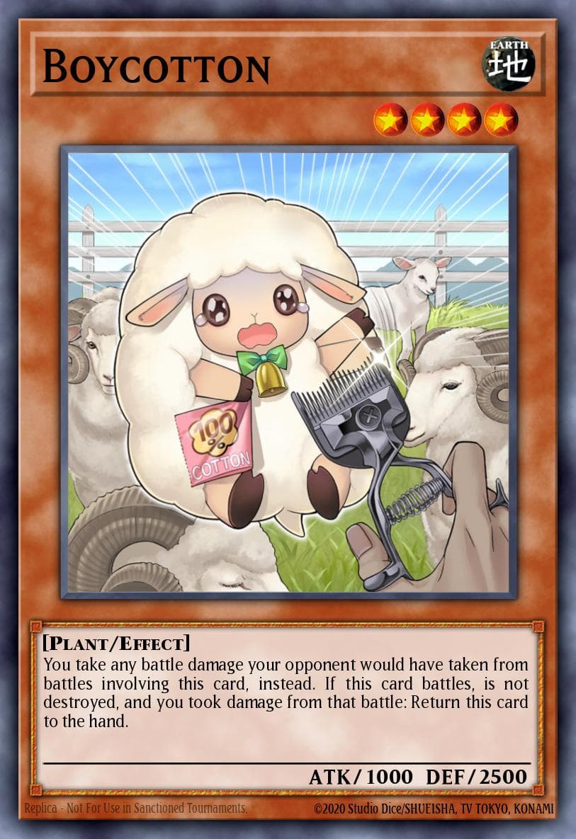 Boycotton — 2019 Gold Sarcophagus Tin Mega Pack Yu-Gi-Oh! card by KAZUKI TAKAHASHI