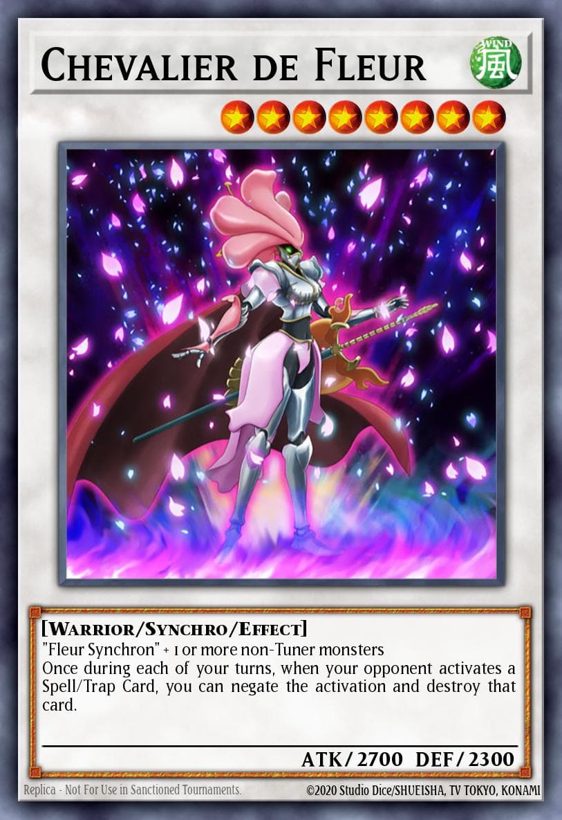 Chevalier de Fleur — Yu-Gi-Oh! 5D's Tag Force Promotional Cards