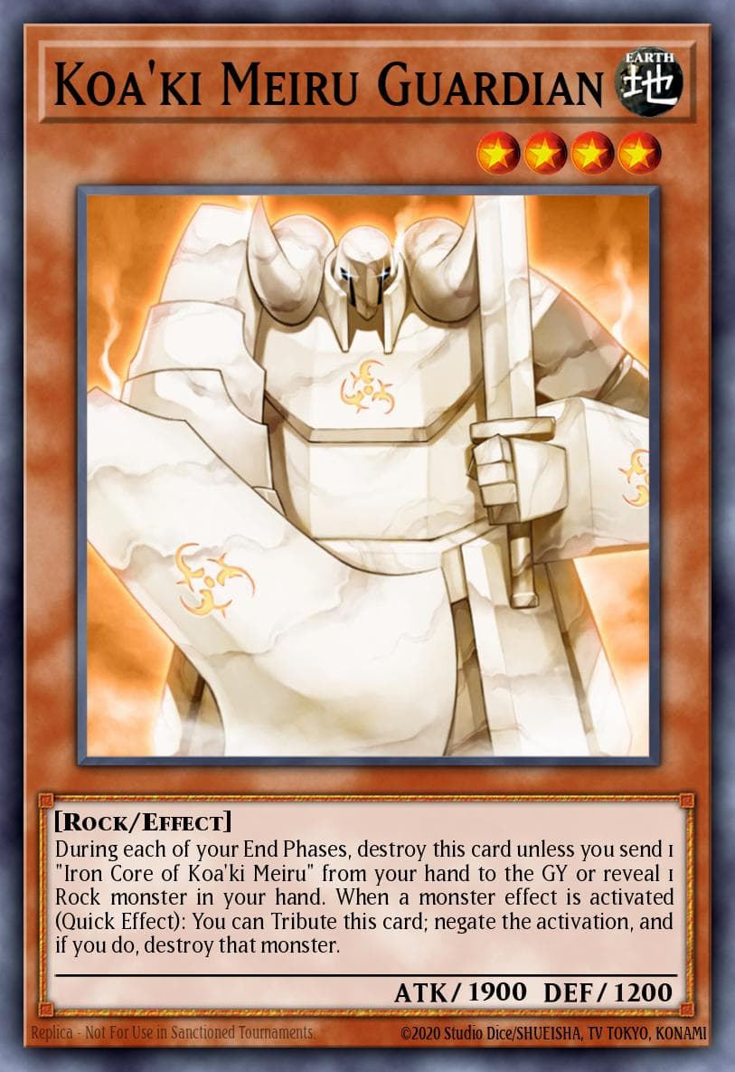Koa'ki Meiru Guardian — Battle Pack 3: Monster League