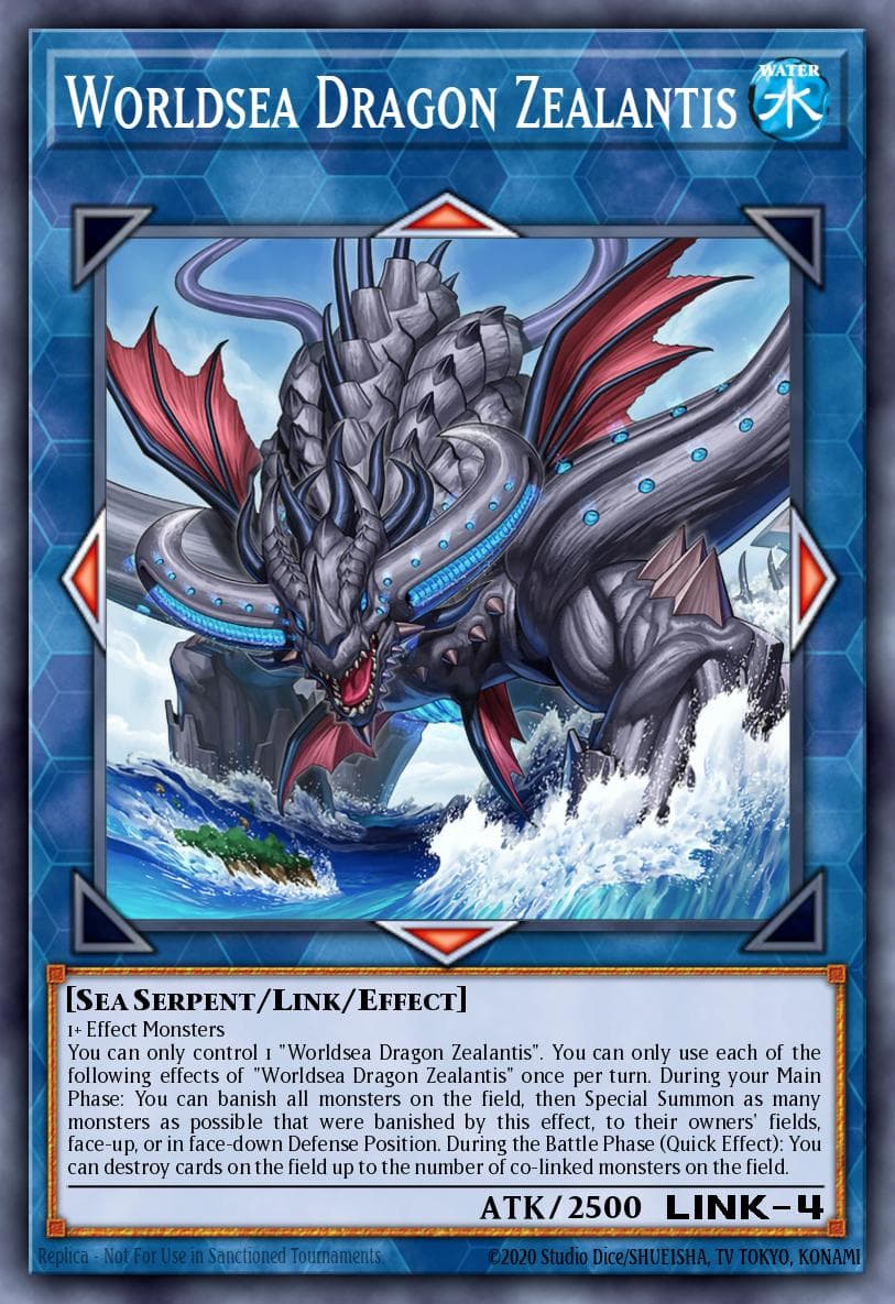 Worldsea Dragon Zealantis — 25th Anniversary Tin: Dueling Heroes Mega Pack