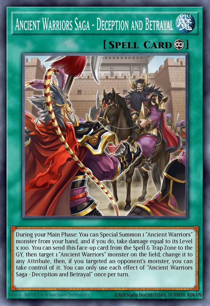 Ancient Warriors Saga - Deception and Betrayal — Dimension Force