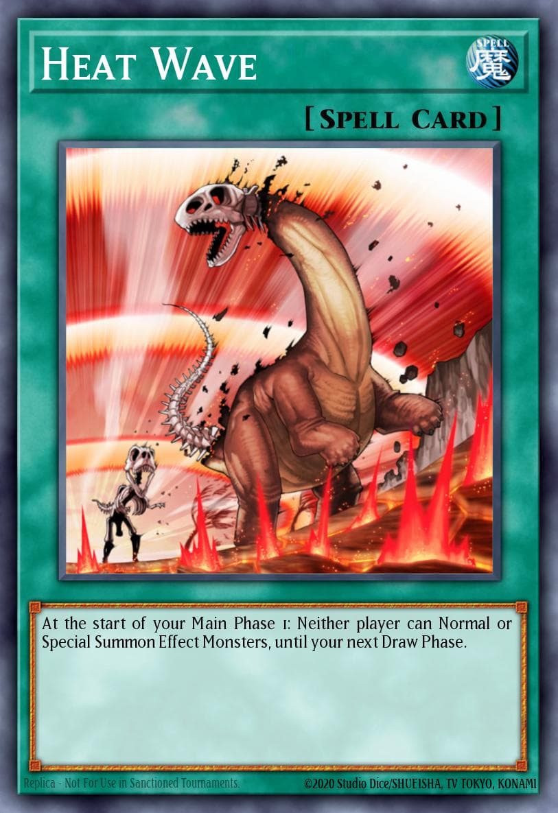 Heat Wave — Yu-Gi-Oh! card