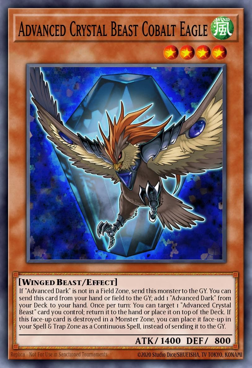 Advanced Crystal Beast Cobalt Eagle — Battles of Legend: Crystal Revenge
