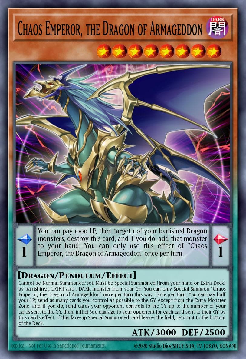 Chaos Emperor, the Dragon of Armageddon — Battles of Legend: Armageddon
