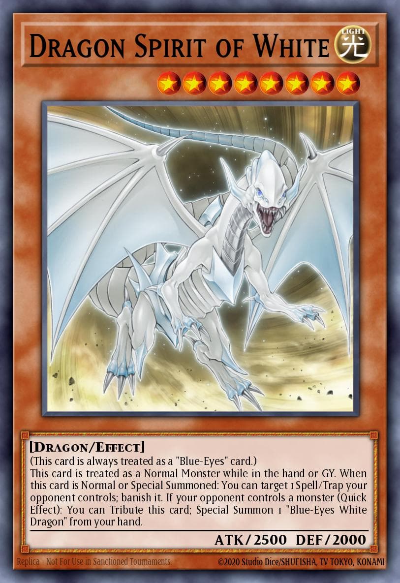 Dragon Spirit of White — Yu-Gi-Oh! card