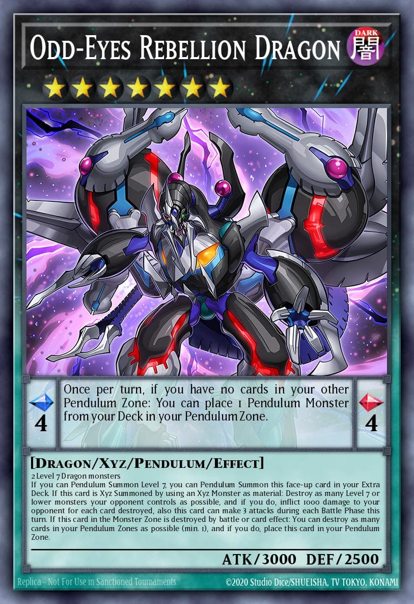 Odd-Eyes Rebellion Dragon — 2016 Mega-Tin Mega Pack