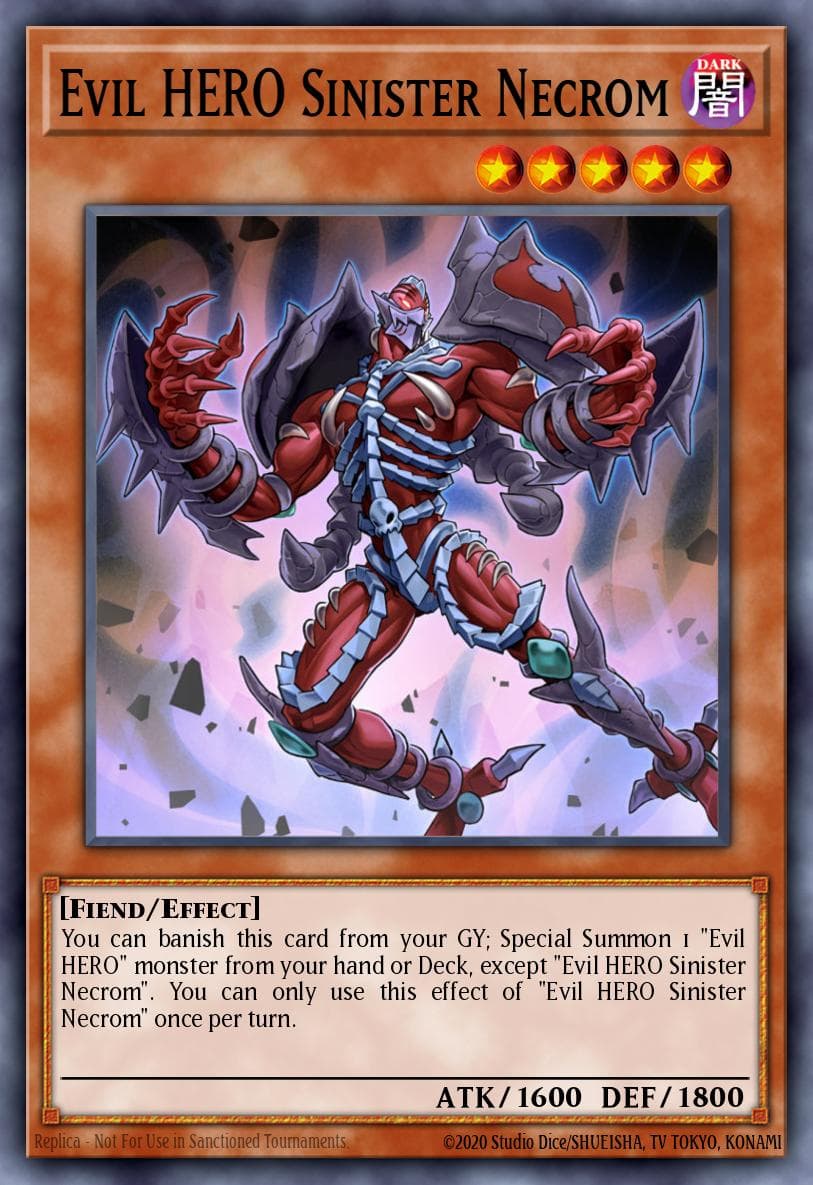 Evil HERO Sinister Necrom — Legendary Duelists: Immortal Destiny