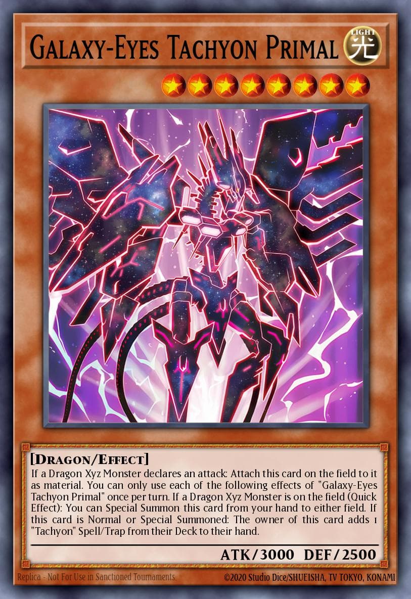 Galaxy-Eyes Tachyon Primal — Maze of the Master