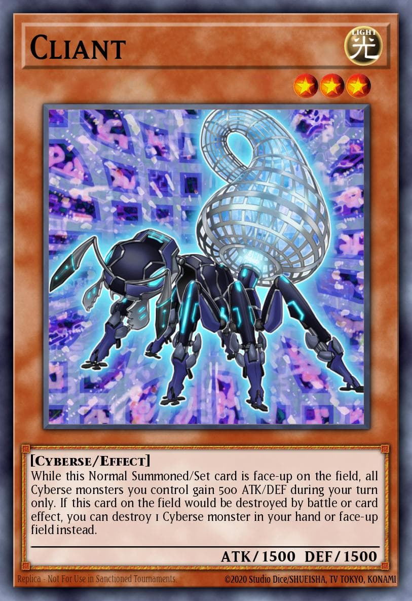 Cliant — Starter Deck: Codebreaker Yu-Gi-Oh! card by KAZUKI TAKAHASHI