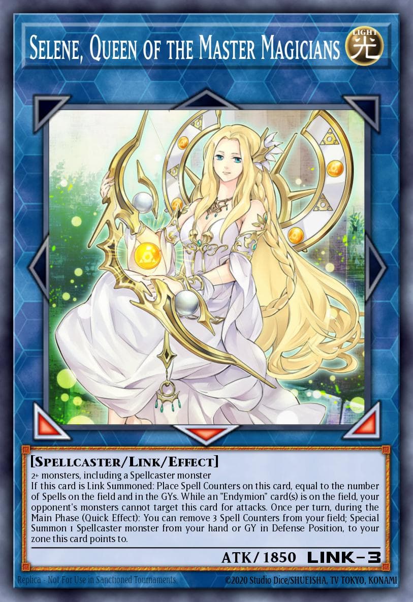 Selene, Queen of the Master Magicians — Yu-Gi-Oh! card