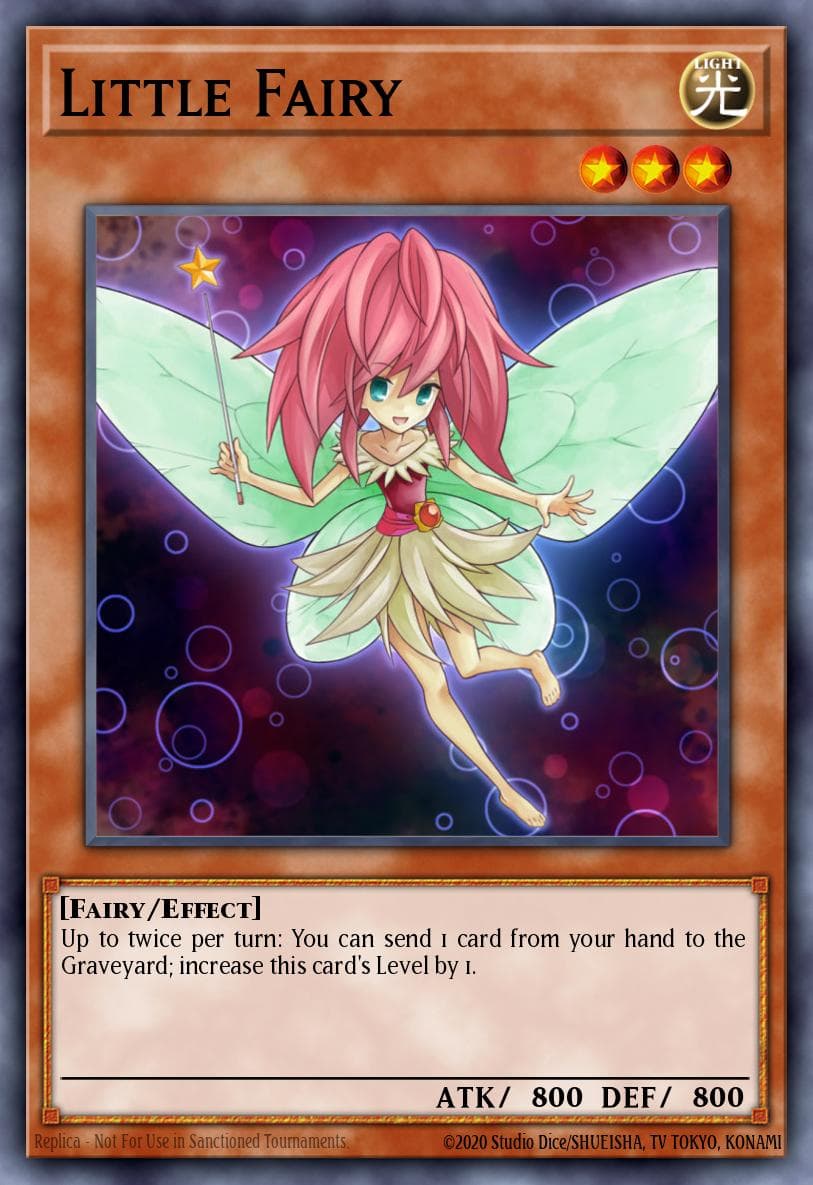 Little Fairy — Lord of the Tachyon Galaxy Yu-Gi-Oh! card by TAKAHASHI