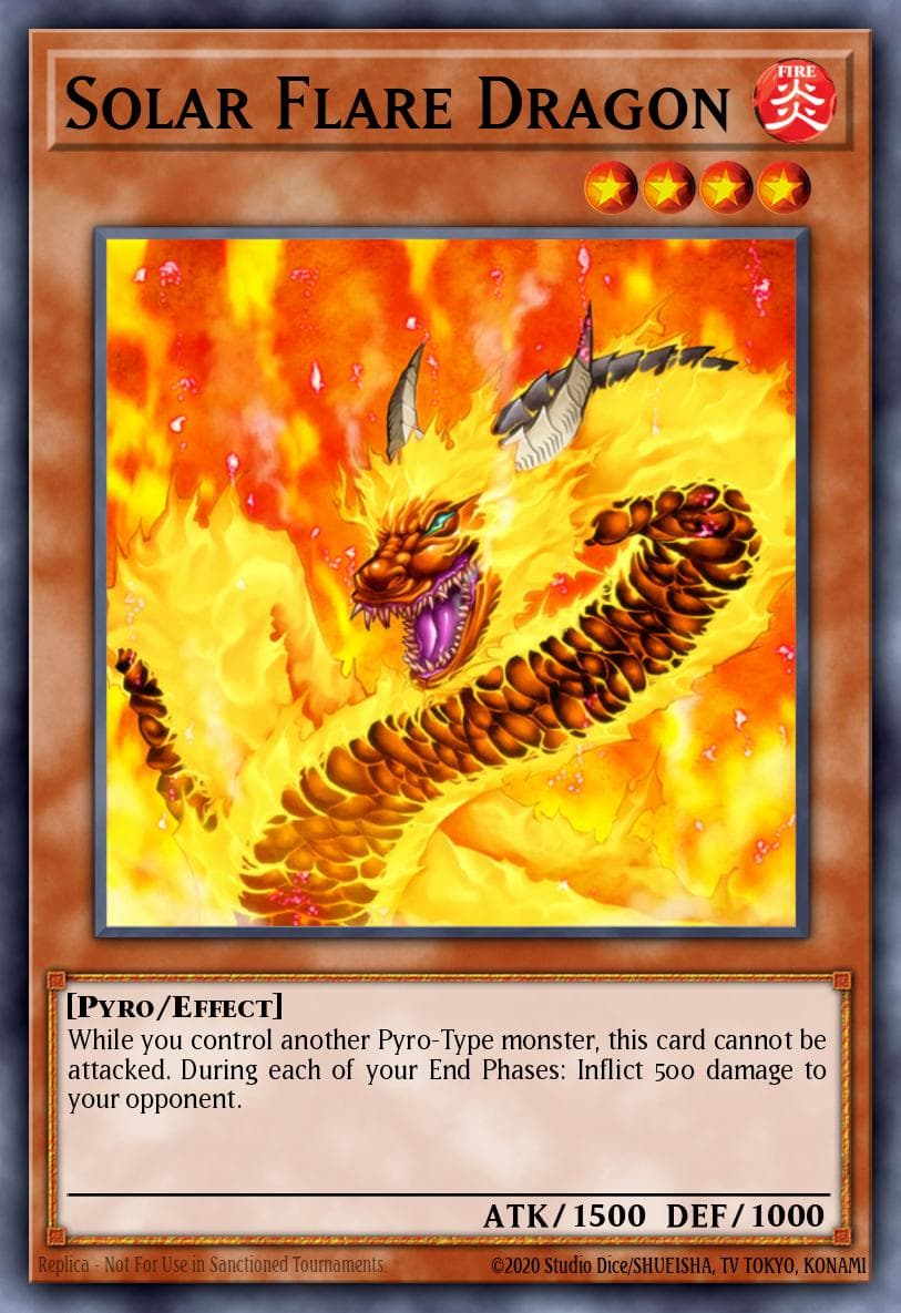 Solar Flare Dragon — Gold Series 2008