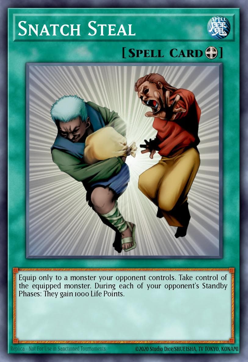 Snatch Steal — Yu-Gi-Oh! card