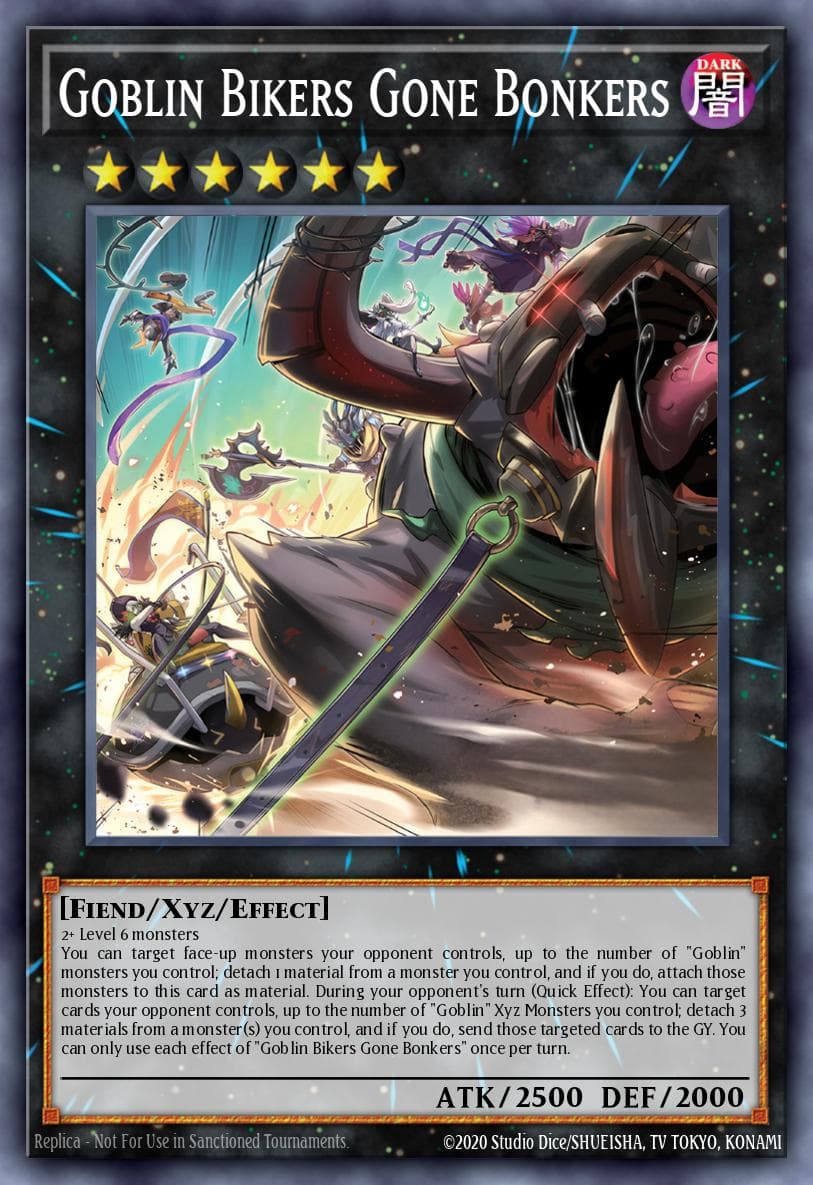 Goblin Bikers Gone Bonkers — Supreme Darkness Yu-Gi-Oh! card by SUDA-EN044